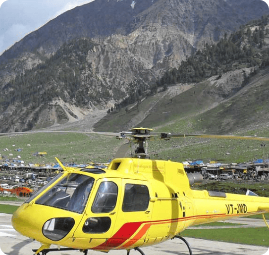 By Helicopter - Kathmandu to Lucknow (Exit)